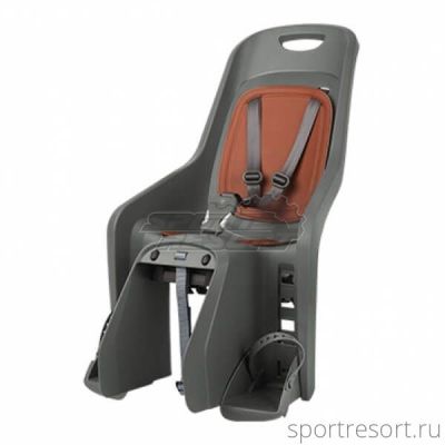 Велокресло Polisport Bubbly MAXI+ CFS charcoal grey/brown PLS8406800003