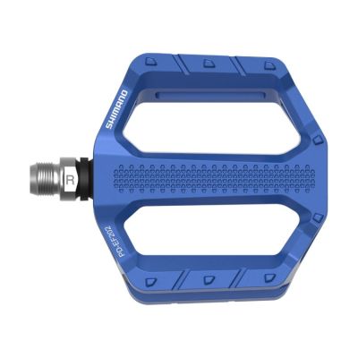 Педали Shimano PD-EF202 Flat Pedals Blue