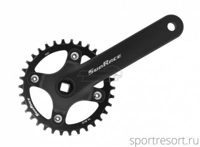 Система SunRace FCM80W 9/10/11/12ск (36Т, Narrow-Wide, 175mm)