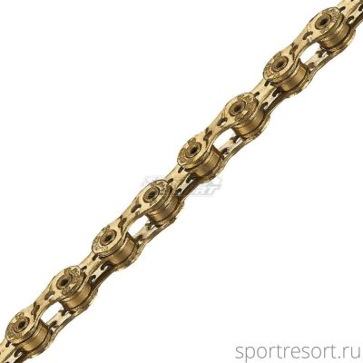 Цепь Taya NOVE-91 Ultra Lite (9ск,116зв) Ti-Gold