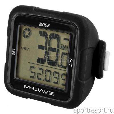 Велокомпьютер M-Wave XIV Silicon Black 5-244710