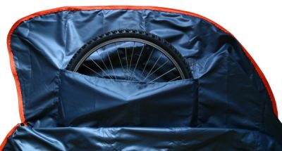 Чехол для велосипеда Veloangar №3 Серый с синими элементами V3-grey-blue