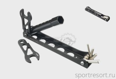 Инструмент | Ключ универсальный ODYSSEY Travel Tool | Черный Y-710-BLK
