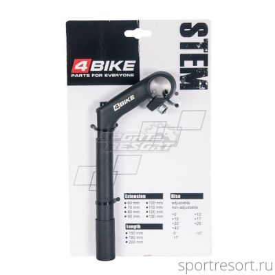 Вынос 4Bike HS-C80 (1", 25.4, 80mm, 30°)
