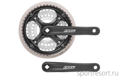 Система Neco NSA-3003 7/8ск (48/38/28T, 175mm, защита) черная