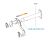 Крепление на стену для велосипеда IBERA IB-ST4 Adjustable Bicycle Wall Hanger IB-ST4