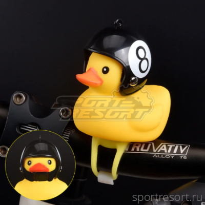Сигнал с подсветкой Bicycle Duck Bell Eight Logo Helmet SJ1434D