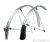 Крылья SKS Bluemels Trekking 45mm (28") Silver Reflective 11006