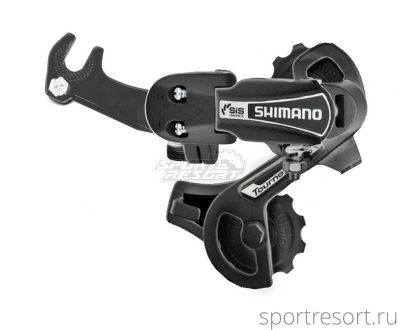 Переключатель задний Shimano Tourney TY21-B SS (6ск, на ось, черный)