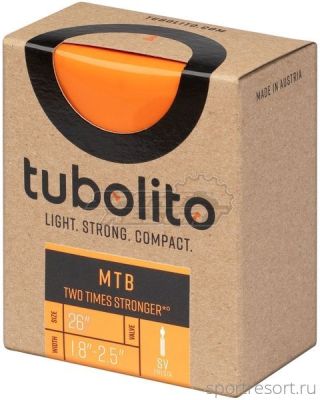 Велокамера Tubolito Tubo-MTB 26x1.8-2.5 F/V-42 mm