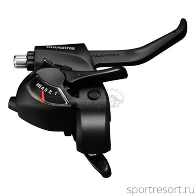 Ручка Dual Control Shimano Tourney ST-EF41 (6ск, черная)