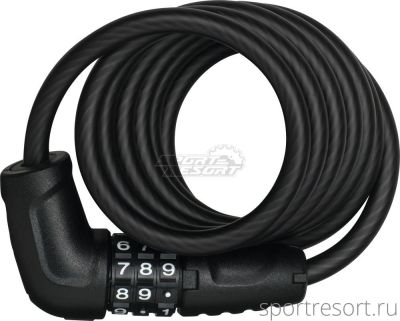 Велозамок ABUS Star 4508С/150 кодовый (черный) 05-0020018