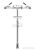 Стенд ремонтный Park Tool PRS-2.2-1 Deluxe Double Arm Repair Stand PTLPRS-2.2-1