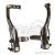 Тормоз Shimano Non-Series BR-M432 задний (S70C,16мм,черн)