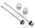 Антивандальные эскцентрики ABUS NutFix Silver 727252