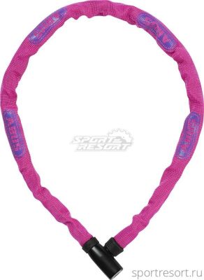 Велозамок ABUS Steel-O-Chain 4804K/75 цепь с ключом (розовый) 05-0072487