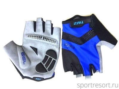 Велоперчатки FUZZ Race Pro GEL (M) black blue 08-202243