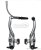 Тормоз Shimano Alivio BR-T4010 передний (серебро)