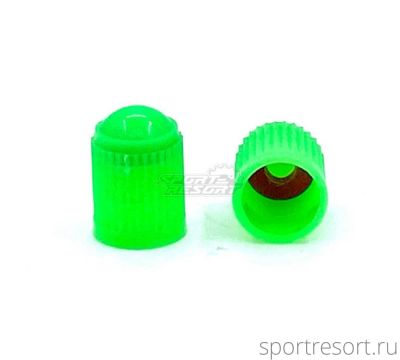 Колпачок на ниппель Plastic Cup A/V (пара, зеленые)