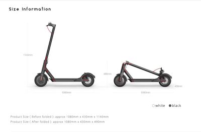 Электросамокат Xiaomi MiJia Smart Electric Scooter (черный) MiScoot