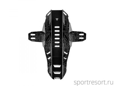 Крыло-щиток TOPEAK D-FLASH FS (переднее) Reflective Print TC9652