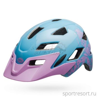 Велошлем Bell SIDETRACK CHILD Gloss Lilac Flutter (47-54 см) BE7088991