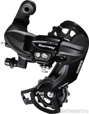 Переключатель задний Shimano Tourney RD-TY300 (6/7ск, на петух)