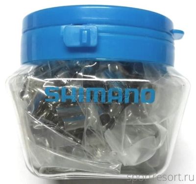 Наконечник на оплетку 5/6 мм Shimano SIS (200 штук)