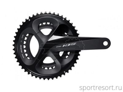 Система Shimano 105 FC-R7000 11ск (53/39T, 170mm, черная)