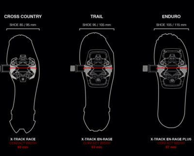Педали LOOK X-TRACK EN-RAGE Plus SPD Black