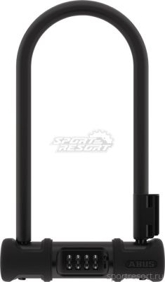 Велозамок ABUS Ultra Combo 410C U-Lock кодовый (черный) 05-0087787