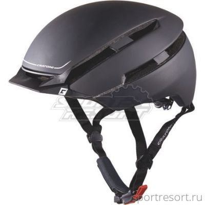 Велошлем Cratoni C-Loom Black-White Rubber M/L (58-62) 111401A2