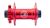 Втулка передняя Colt Bikes 38 (32H, 100x15mm) Red