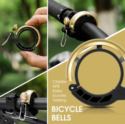 Звонок West Biking Retro Ring 80 DB black WB-02