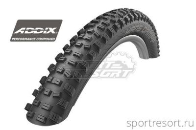Покрышка Schwalbe HANS DAMPF 27.5x2.35 TLR Folding Addix HS491