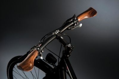 Амортизационные грипсы из дерева Velospring Walnut Shorten