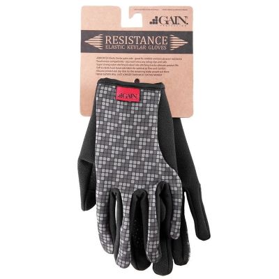 Велоперчатки GAIN Elastic Kevlar (L) gray resistance 03-000923