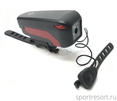 Велофара Briviga EBL-7688 (300 lm) встроенный сигнал 140 db EBL-7688