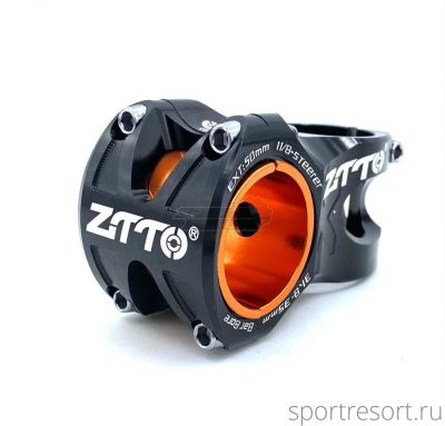 Вынос ZTTO X-MTB (1-1/8, 31.8, 50mm, 0°) black