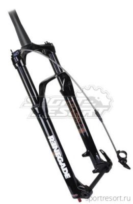 Вилка RST RENEGADE AIR TRL Fat Bike 120 mm '26 Black