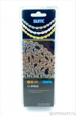Цепь SUMC SX11 (11ск,116зв) silver