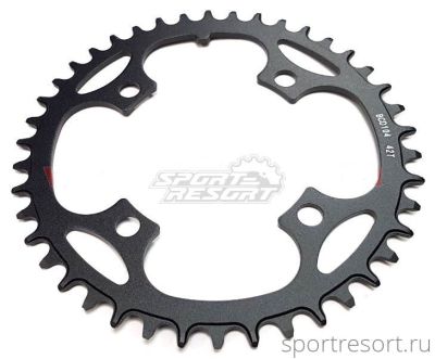 Звезда Shun Shing Narrow-Wide MTB-03A BCD104 42T Black