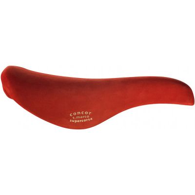Седло Selle San Marco Concor Supercorsa Leather Red KIT (с обмоткой)