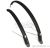 Крылья Simpla UBIQUIT Urban SDL 46 мм '28 Black/Grey S26.3