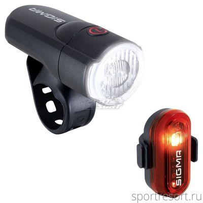 Комплект фонарей Sigma AURA 30 Lux / CURVE 4-015970