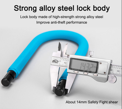 Велозамок JinJian T608 U-Lock черный JJ608_BLK