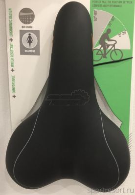 Седло Selle San Marco Milano Glamour Rigida Nera/Orange (женское)