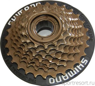 Трещотка Shimano MF-TZ21 (7ск, 14-28Т, защита)