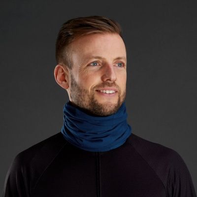 Универсальная повязка GripGrab Headglove Merino Navy Blue 5029