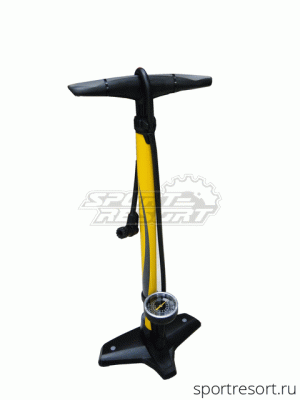 Насос напольный Giyo GF-5525 HP Steel Floor Pump желтый GF5525